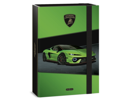 Box na sešity A4 Ars Una Lamborghini 26 zelený