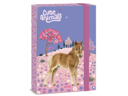 Box na sešity A4 Ars Una Cute Animals – Kůň