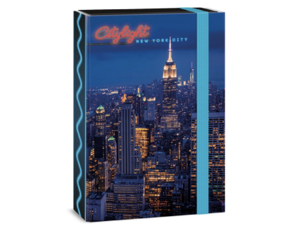 Box na sešity A4 Ars Una New York Night