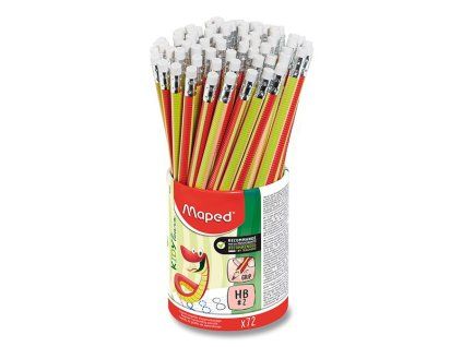 Grafitová tužka Maped Kidy Learn Grip HB s pryží