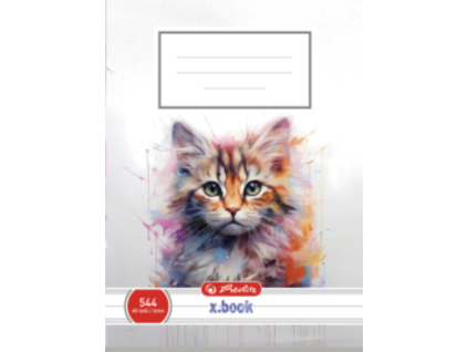 Sešit A5 linkovaný 544 Herlitz Koťátko – 40 listů