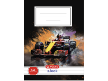 Sešit A5 linkovaný 544 Herlitz Formule – 40 listů