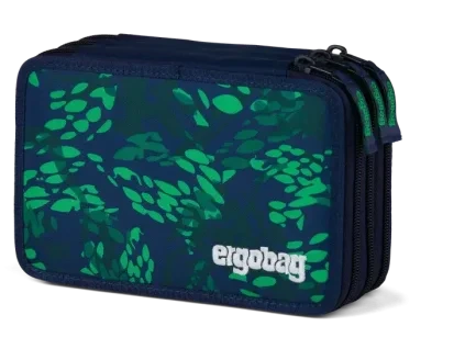 Školní penál Ergobag Maxi Pencil Case FireBear Dragon s výbavou