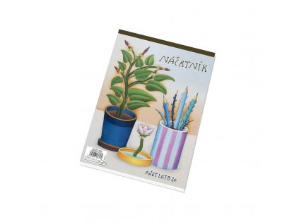 Náčrtník A4 – 20 listů, papír 80 g/m²