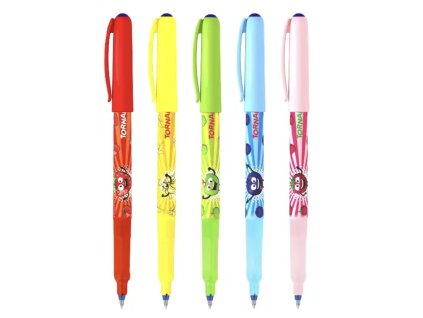 Pero Tornado Centropen Fruity – gumovatelné, vonící, pro prvňáčky