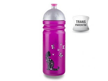 Zdravá lahev 0,7 l Kočka + náhradní zátka