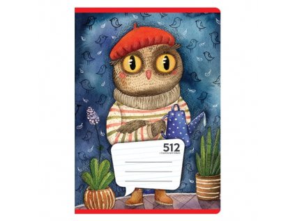 Školní sešit 512 JUNIOR A5 – linky 16 mm pro 2. třídu