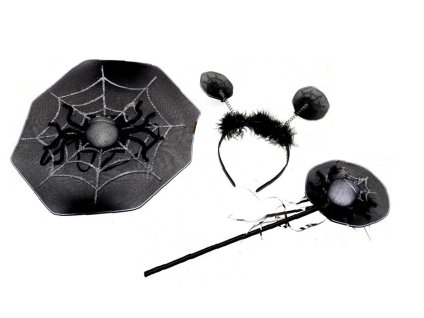 Karnevalový set pro babu jagu - pavouci