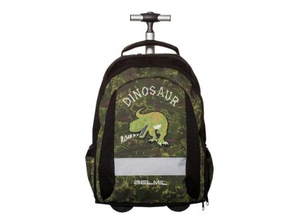 BelMil školní batoh na kolečkách  Dinosaur Hunting