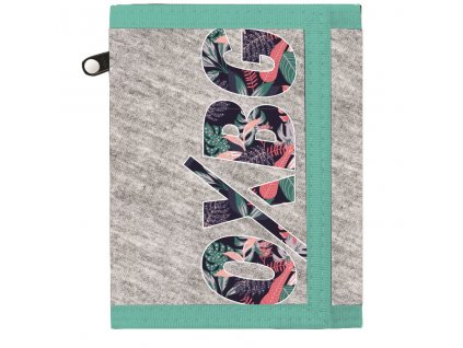 Dětská textilní peněženka Grey Tropical