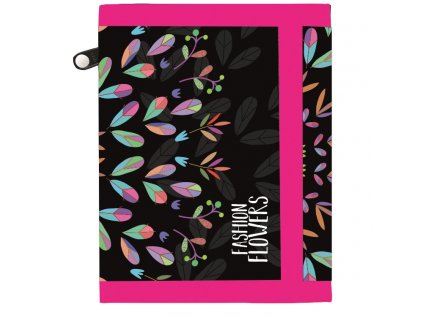 Dětská textilní peněženka OXY Fashion Kytky