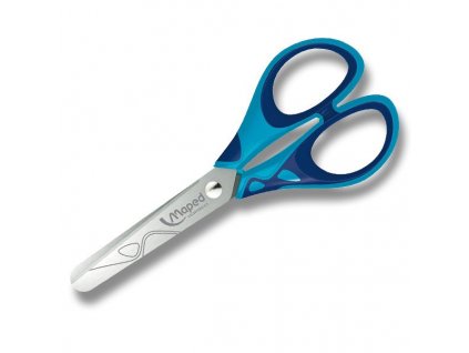 Nůžky Maped Essentials Soft - 13 cm - modré - blistr