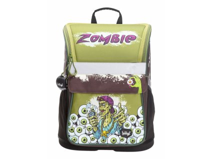 Školní aktovka pro prvňáčky Baagl - Zippy Zombie + Dárek + Vak na záda