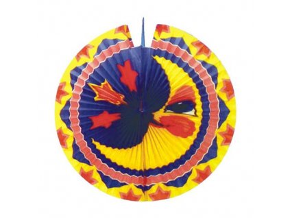 lampion diskovy mesic 33 cm