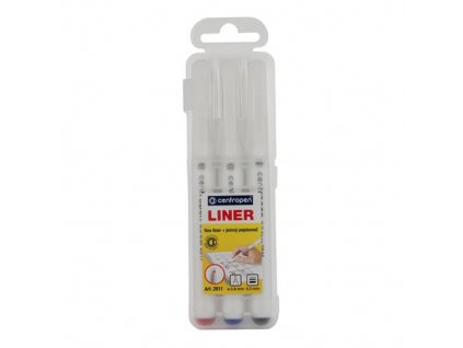 liner centropen 2811 sada 3ks 0 3 mm