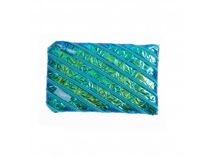 Zipit Metallic velký penál / pouzdro Green