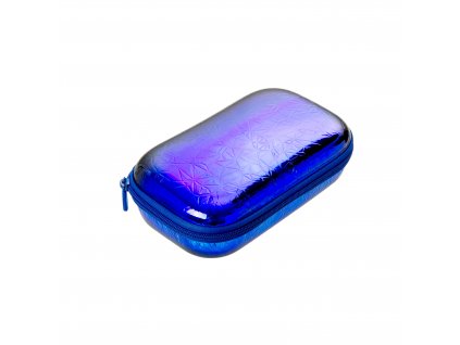 Školní penál - Zipit Metallic box Blue