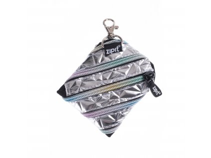 Zipit Metallic kapsička Silver