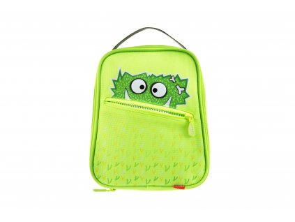 Zipit Talking Monstar brašna na jídlo Bright Lime