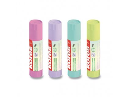 Kores lepicí tyčinka Pastel 20 g – glycerin, pastelové barvy