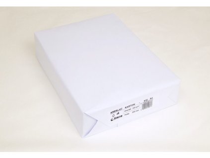 Balení čtvrtek A4 220g Kreslící karton bílý 200ks