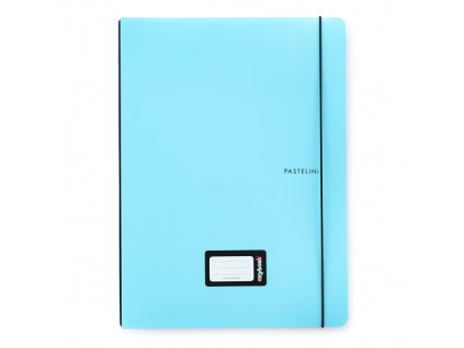 Sešit s vyměnitelnou náplní Oxybook A4 40 listů PASTELINI modrá