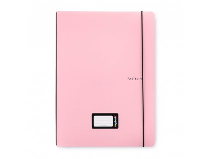 Sešit s vyměnitelnou náplní Oxybook 444 PASTELINI růžová