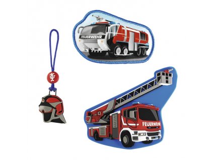 Magic Mags Požárníci – sada obrázků k aktovkám Step by Step Grade, Space, Cloud, 2in1 a Kid