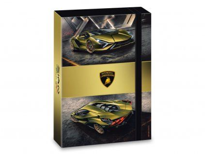 Box na sešity A4 Ars Una Lamborghini Gold
