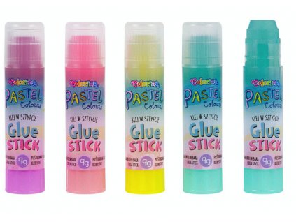 Lepicí tyčinka Colorino Pastel Colours – mix barev