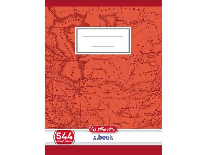 Školní sešit 544 A5 – linkovaný, 40 listů, bezdřevý papír 70 g/m²