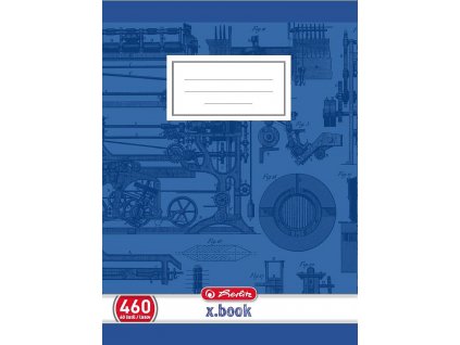 Školní sešit 460-  A4/60 listů, čistý
