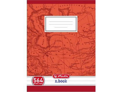 Školní sešit 564 - A5/60 listů, linka s okrajem