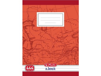 Školní sešit 444 - A4/40 listů, linka s okrajem