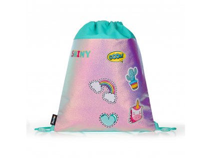 Sáček na cvičky Oxybag - Style Mini Shiny