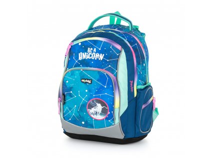 Školní batoh OXY GO Unicorn pattern