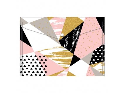obal pp s patentkou a4 abstract shapes