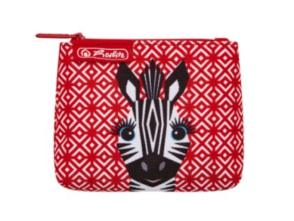 Herlitz Dětská peněženka Cute Animals Zebra – plochá