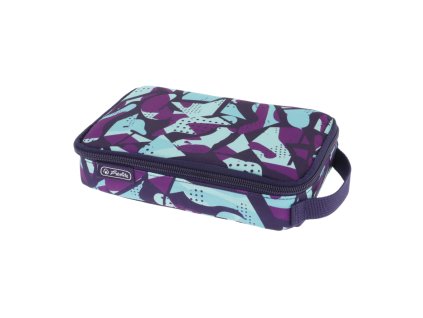 Pouzdro do školy Herlitz - 2GO, camo/modrá