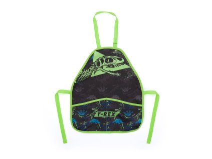 Zástěra T-rex – dětská zástěra na výtvarnou výchovu a tvoření