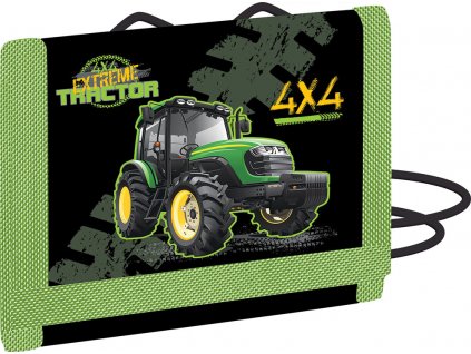 Dětská textilní peněženka - traktor 2023