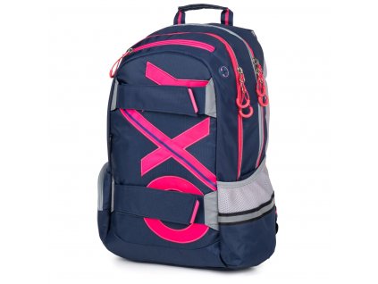 Studentský batoh OXY Sport BLUE LINE Pink