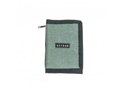 Textilní peněženka OXY UNICOLOR green