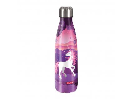 Izolovaná láhev na pití z nerezové oceli 0,50 l, Unicorn Nuala