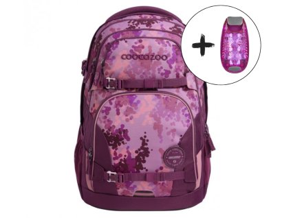 Školní batoh coocazoo PORTER, Cherry Blossom, certifikát AGR