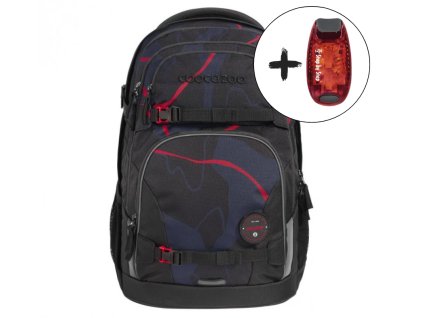 Školní batoh coocazoo PORTER,Lava Lines