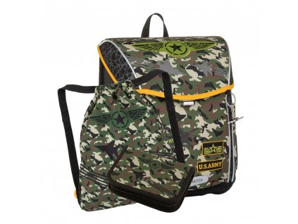 Školní aktovka pro prvňáčky Bagmaster MALÝ SET PRIM 23 C