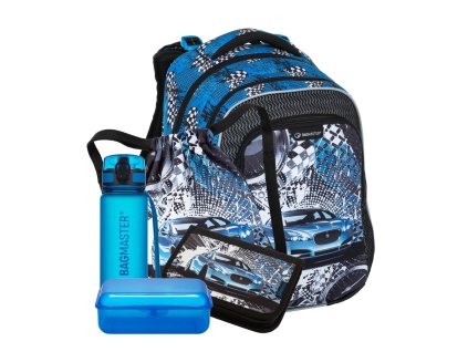 Velký školní set pro prvňáčky Bagmaster LUMI 23 D