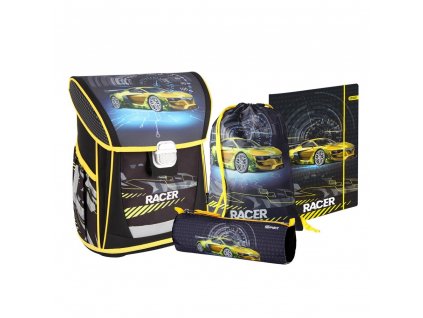 skolni batoh 4 dilny set cool racer