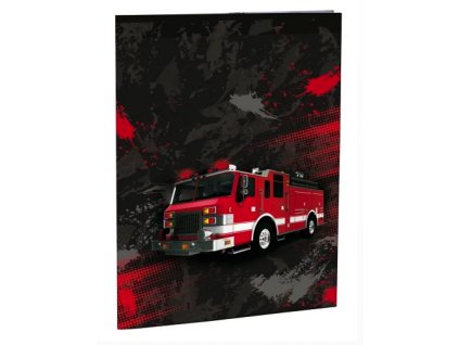 Stil desky na abecedu Fire Rescue – hasiči pro prvňáčky
